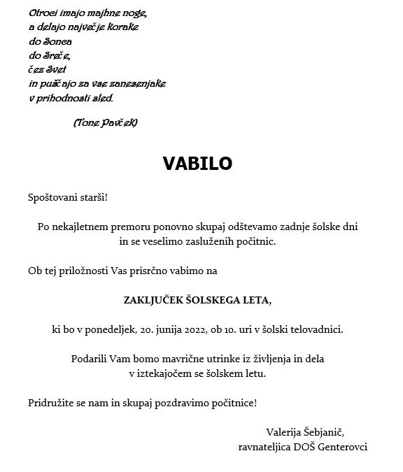 VABILO – MEGÍVÓ