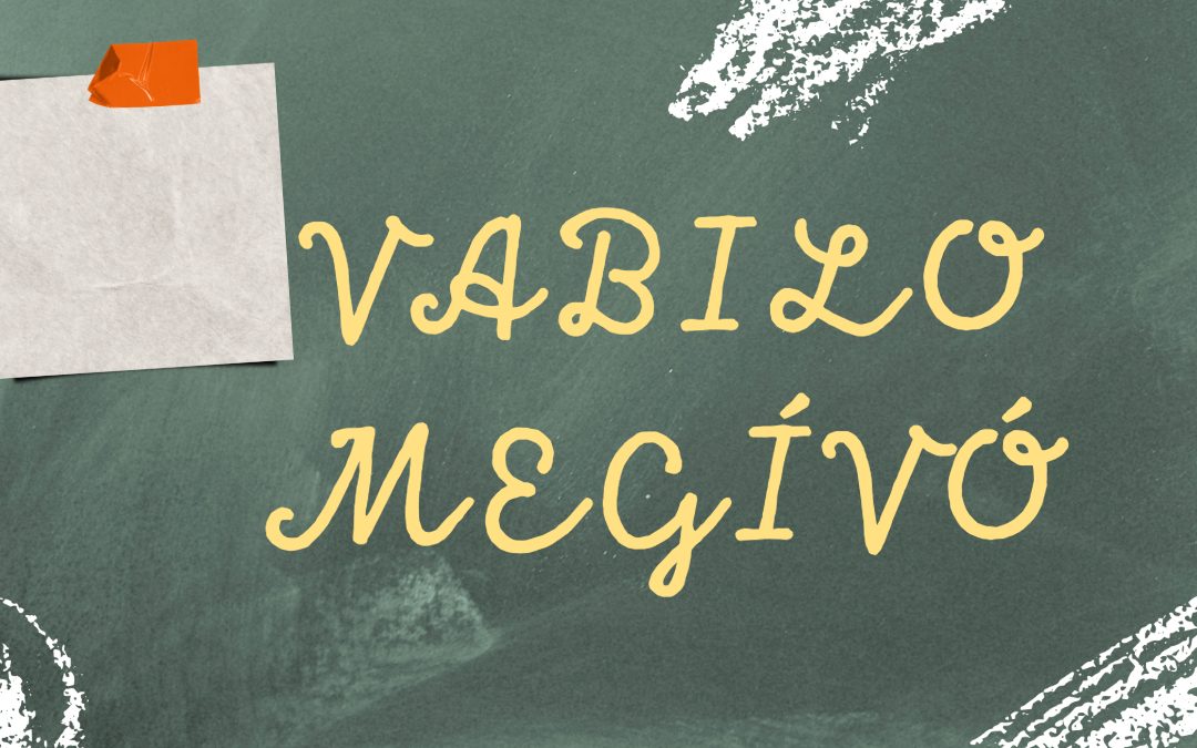 VABILO – MEGHÍVÓ